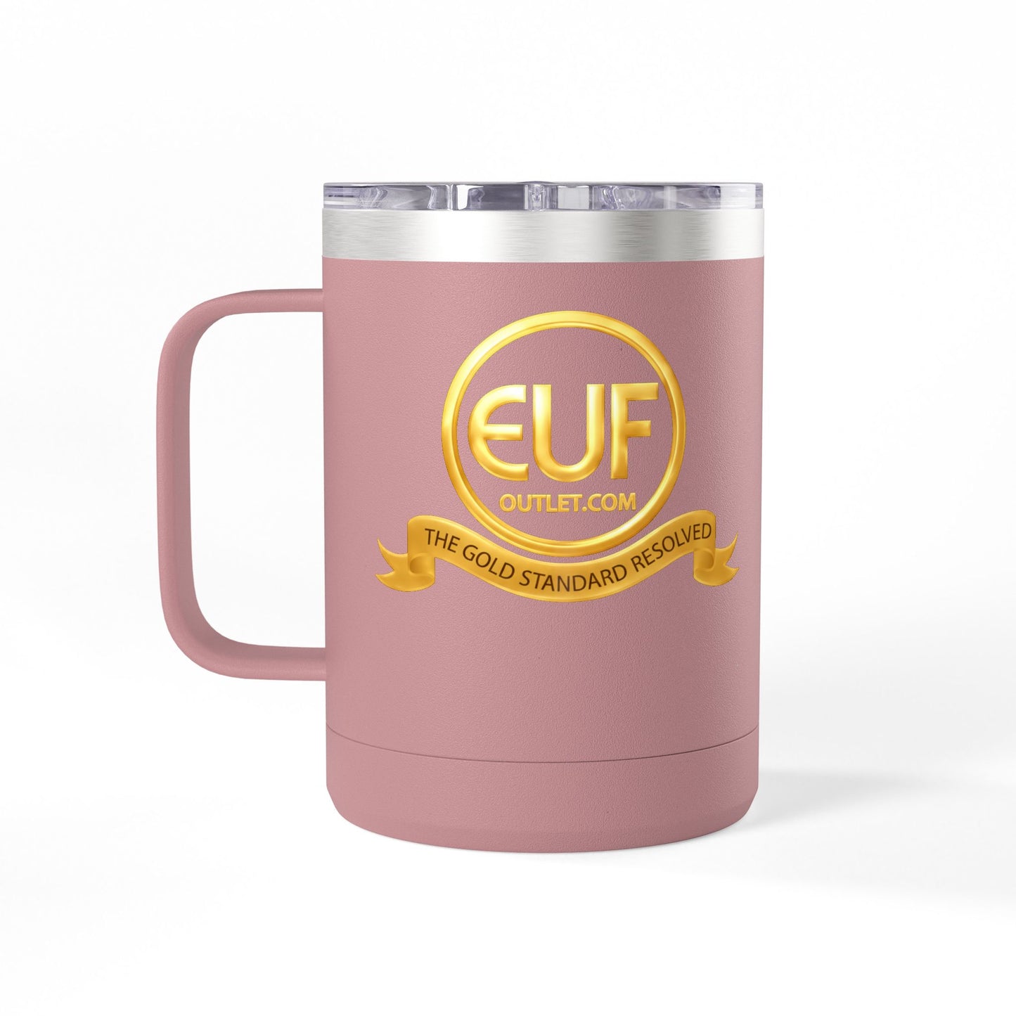 ™E U F Outlet™ .. : ™The Gold Standard Resolved™ : Premium Coffee Travel Mug