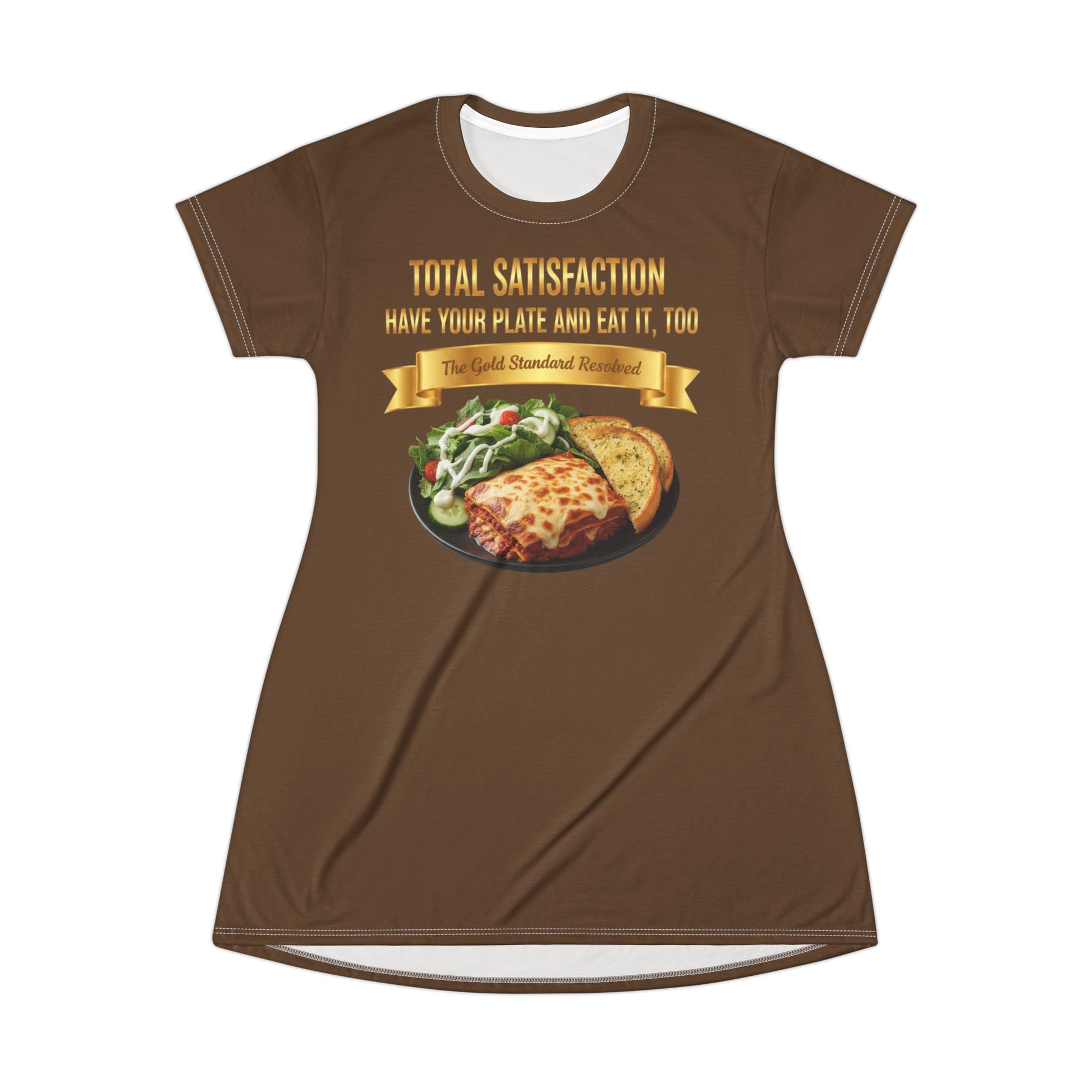 ™ E U F Outlet™ .. : ™The Gold Standard Resolved™ : FOOD FASHION PREMIUM T-SHIRT DRESS