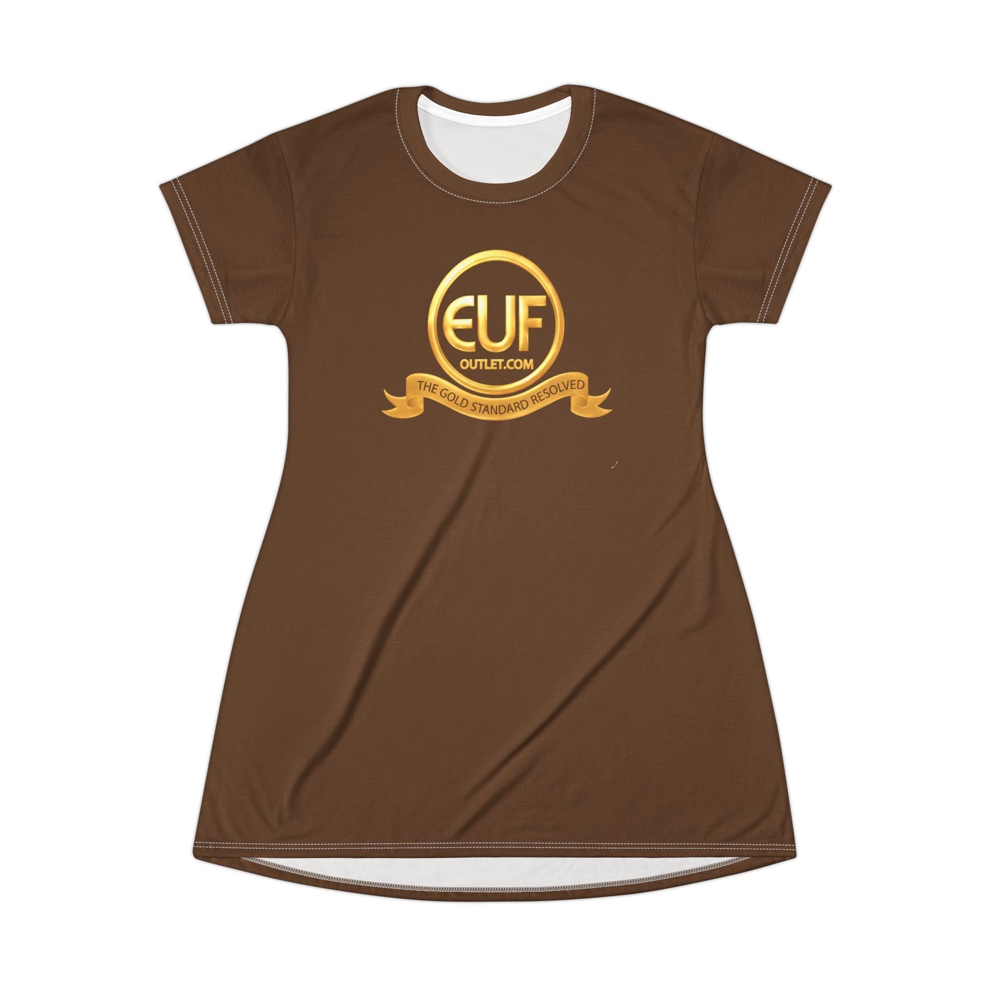 ™E U F Outlet™ .. : ™The Gold Standard Resolved™ : Premium T-Shirt Dress