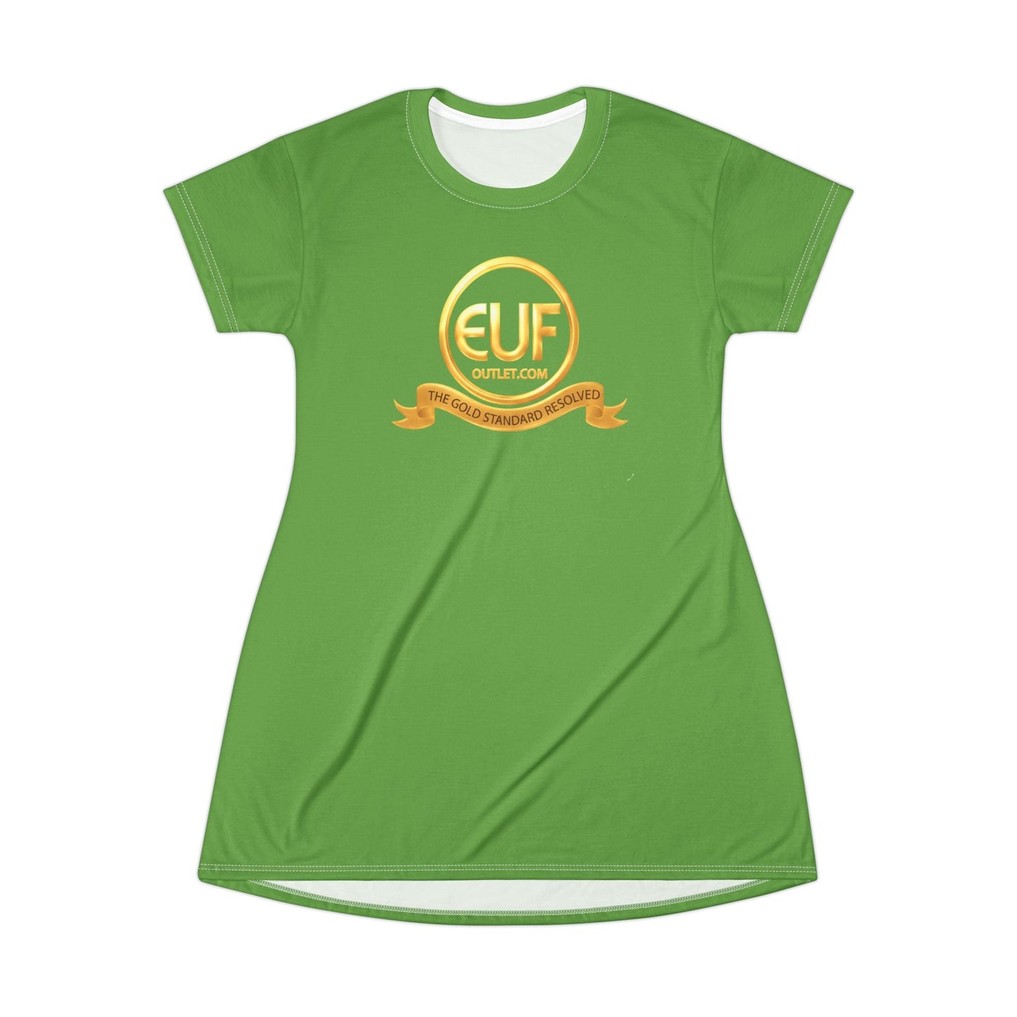 ™E U F Outlet™ .. : ™The Gold Standard Resolved™ : Premium T-Shirt Dress