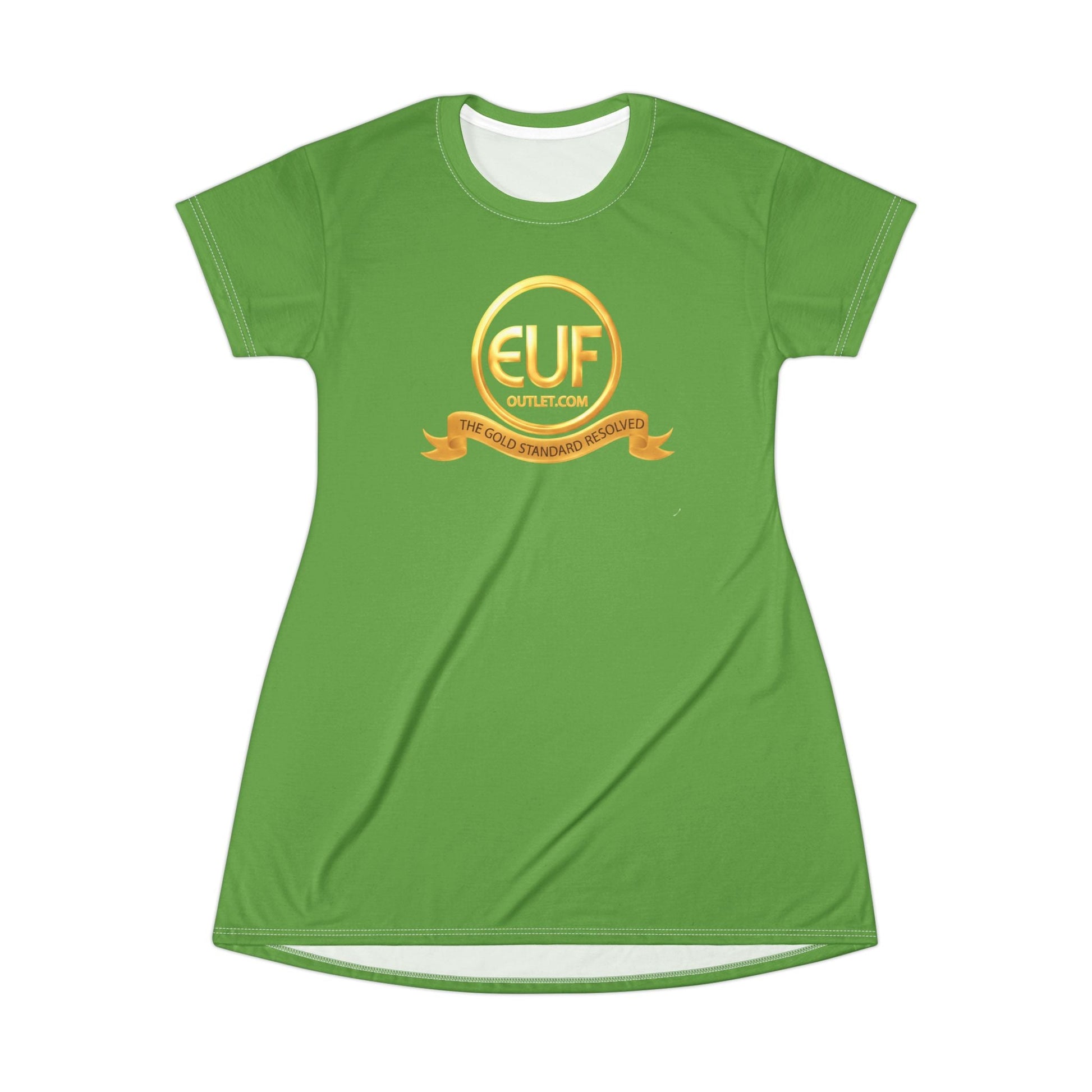 ™E U F Outlet™ .. : ™The Gold Standard Resolved™ : Premium T-Shirt Dress