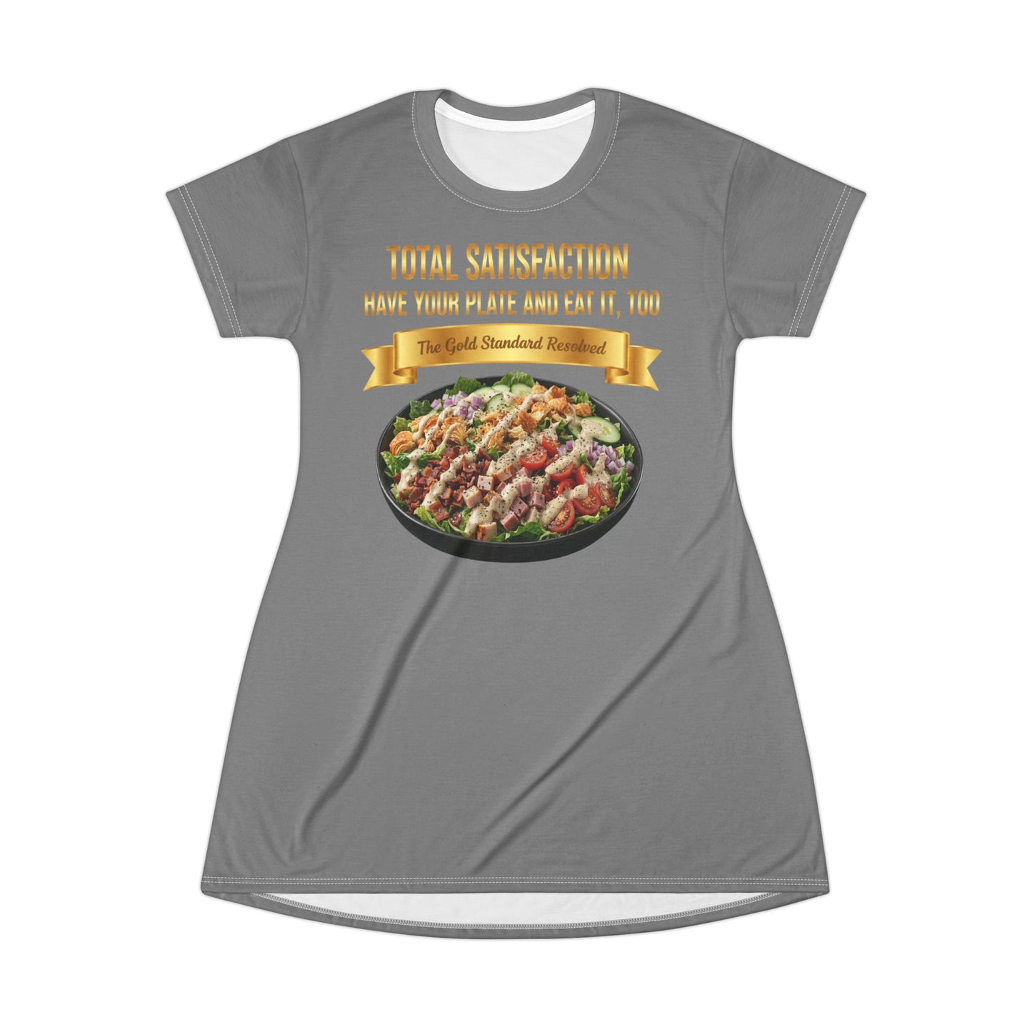 ™ E U F Outlet™ .. : ™The Gold Standard Resolved™ : FOOD FASHION PREMIUM T-SHIRT DRESS