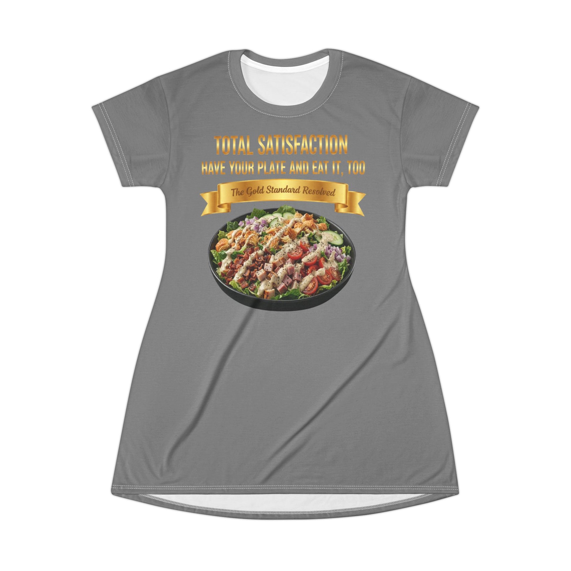 ™ E U F Outlet™ .. : ™The Gold Standard Resolved™ : FOOD FASHION PREMIUM T-SHIRT DRESS