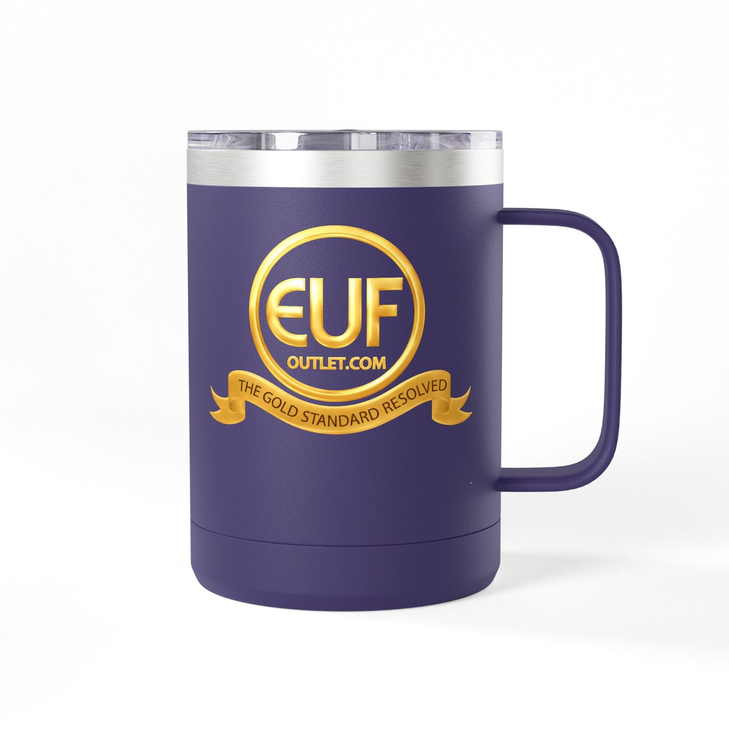 ™E U F Outlet™ .. : ™The Gold Standard Resolved™ : Premium Coffee Travel Mug