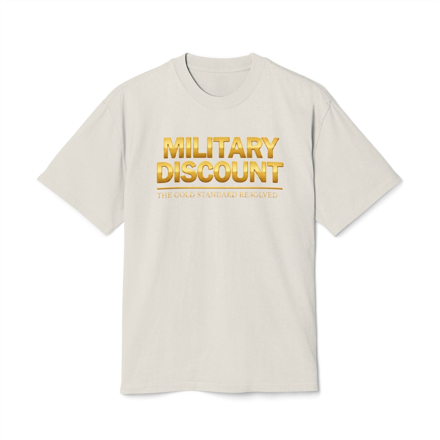 A high-resolution image of the E U F Outlet.. Elite Veteran Heritage Military Discount T-Shirt in premium faded black. The chest features bold, high-opacity white lettering that serves as a silent envoy for Veteran status. The heavy 7.1 oz fabric provides a structured, boxy silhouette, representing a 9 9 . 9 9 % gold standard frequency and a mental investment in financial stability.