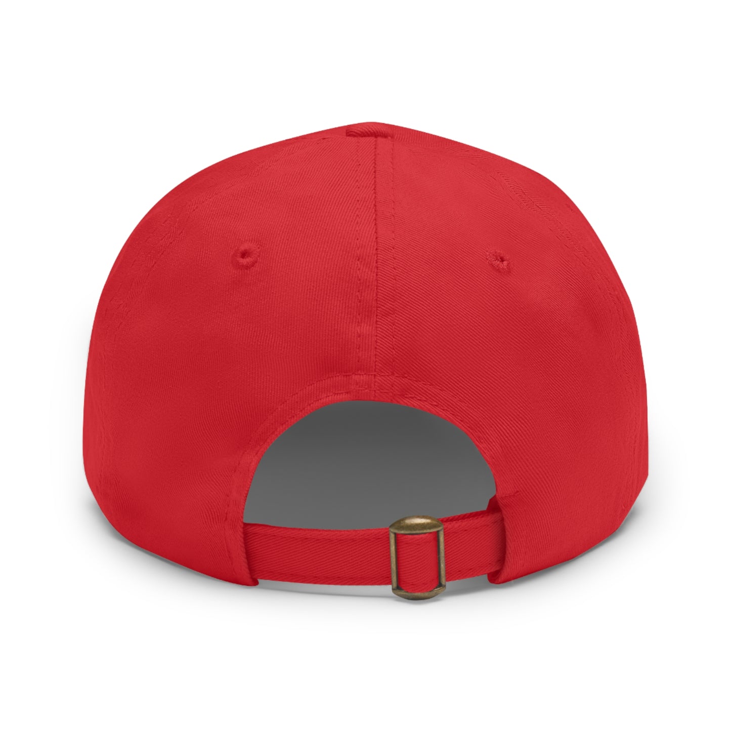 ™E U F Outlet™ .. : ™The Gold Standard Resolved™ : Premium Round Leather Patch Dad Hat