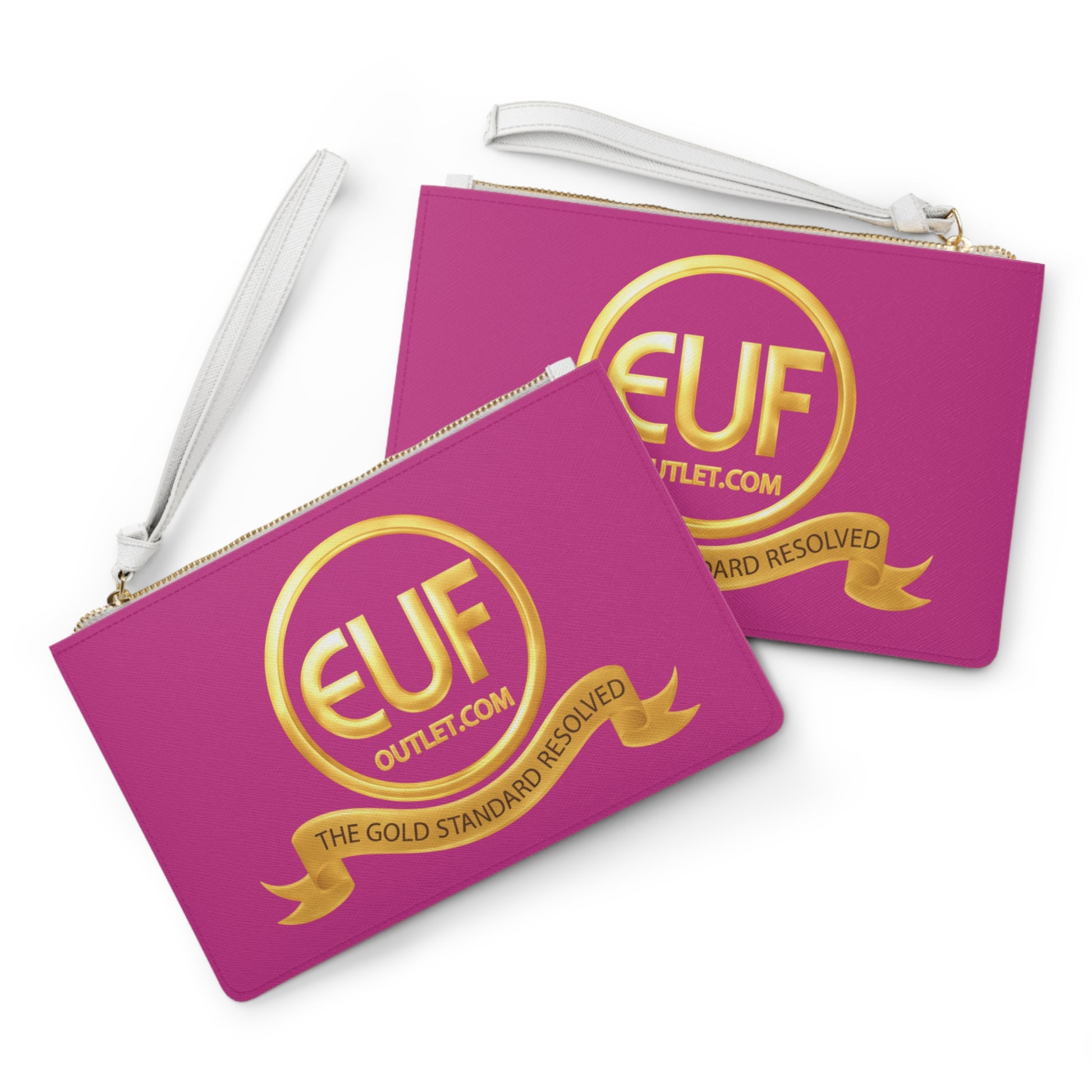 ™E U F Outlet™ .. : ™The Gold Standard Resolved™ : Premium Saffiano- Clutch Bag