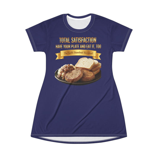 ™ E U F Outlet™ .. : ™The Gold Standard Resolved™ : FOOD FASHION PREMIUM T-SHIRT DRESS
