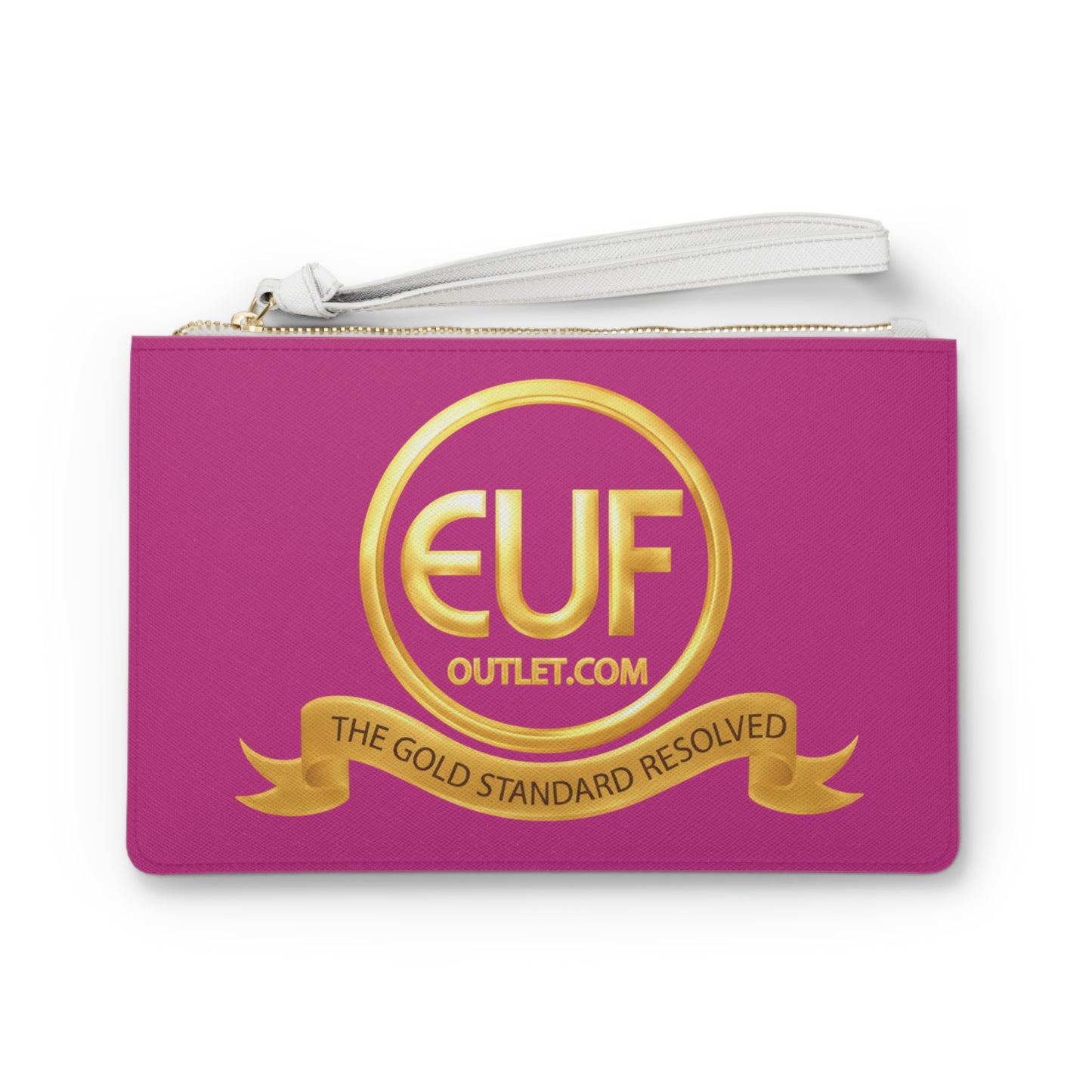 ™E U F Outlet™ .. : ™The Gold Standard Resolved™ : Premium Saffiano- Clutch Bag