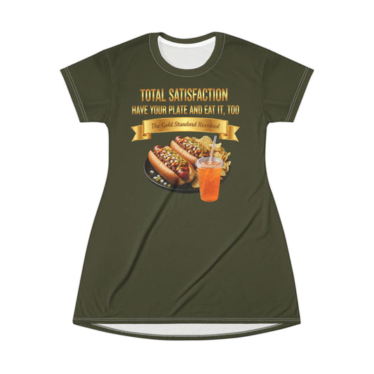 ™ E U F Outlet™ .. : ™The Gold Standard Resolved™ : FOOD FASHION PREMIUM T-SHIRT DRESS