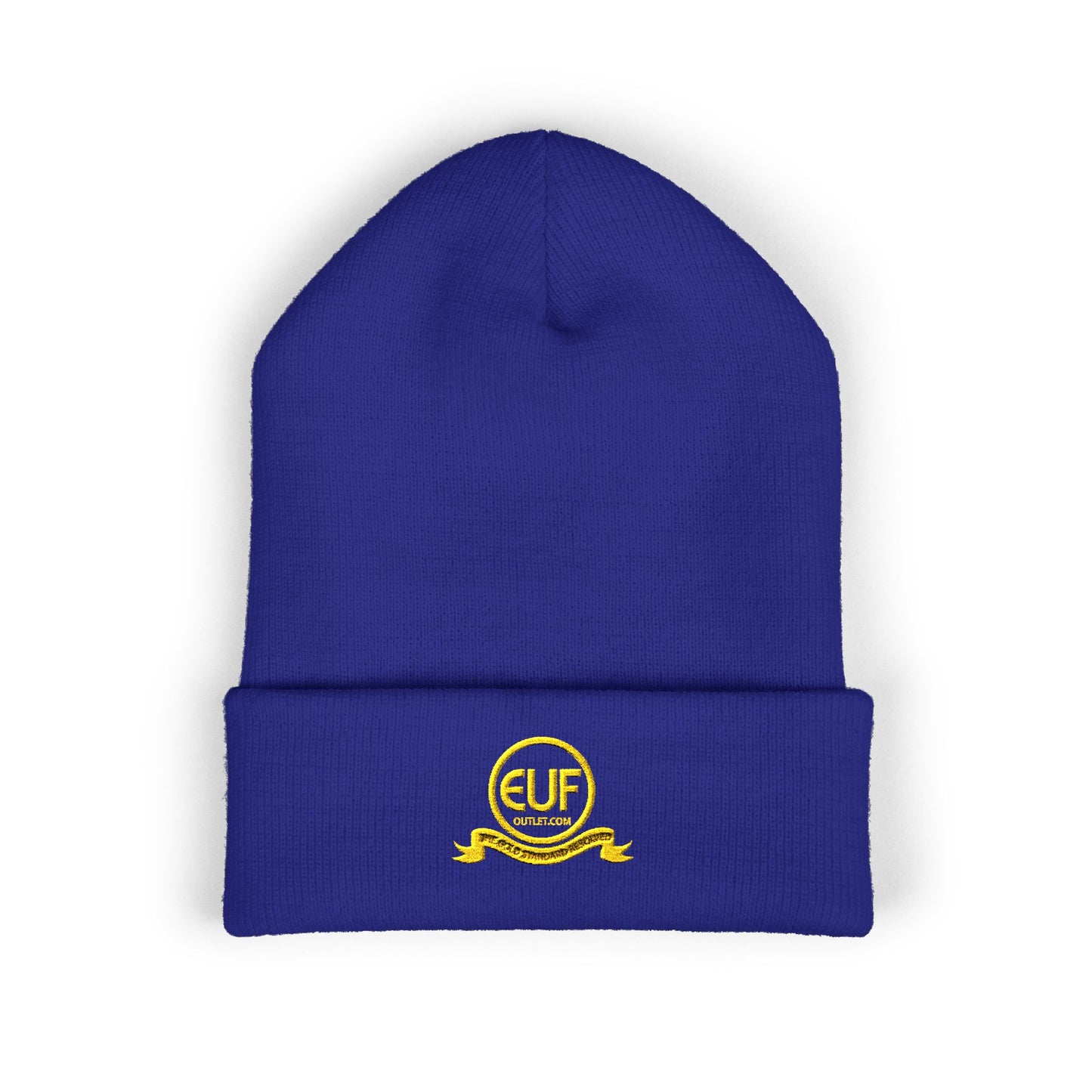 ™E U F Outlet™ .. : ™The Gold Standard Resolved™ : Premium Cuffed Beanie
