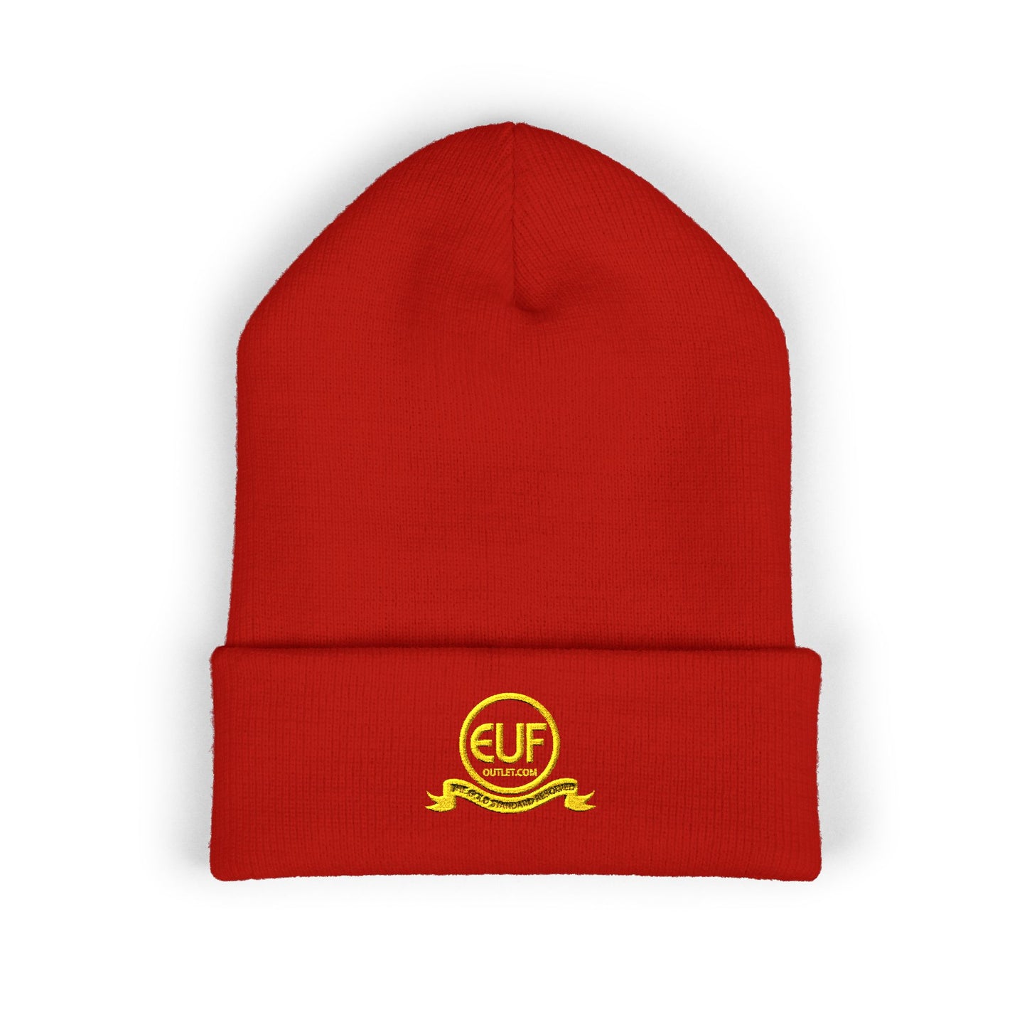 ™E U F Outlet™ .. : ™The Gold Standard Resolved™ : Premium Cuffed Beanie