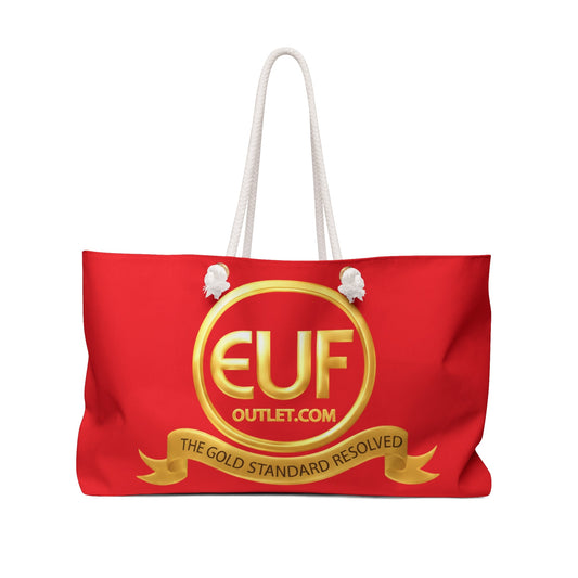™E U F Outlet™ .. : ™The Gold Standard Resolved™ : Premium Spacious Weekender Bag