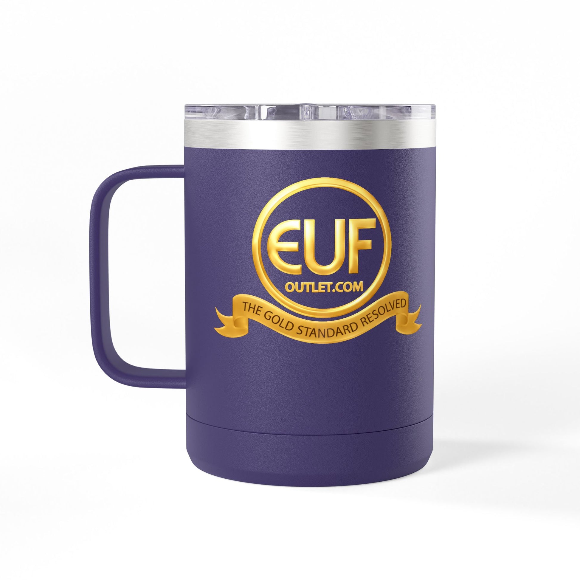 ™E U F Outlet™ .. : ™The Gold Standard Resolved™ : Premium Coffee Travel Mug