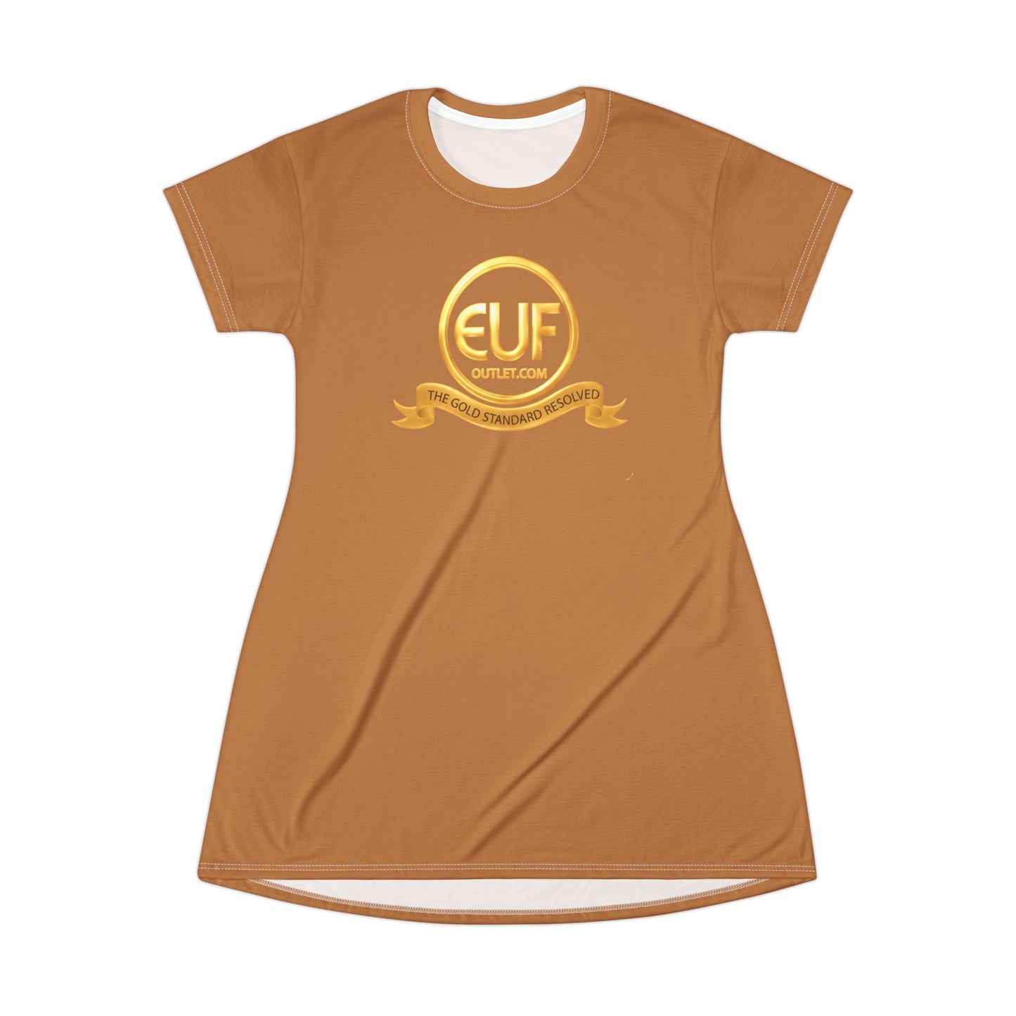 ™E U F Outlet™ .. : ™The Gold Standard Resolved™ : Premium T-Shirt Dress