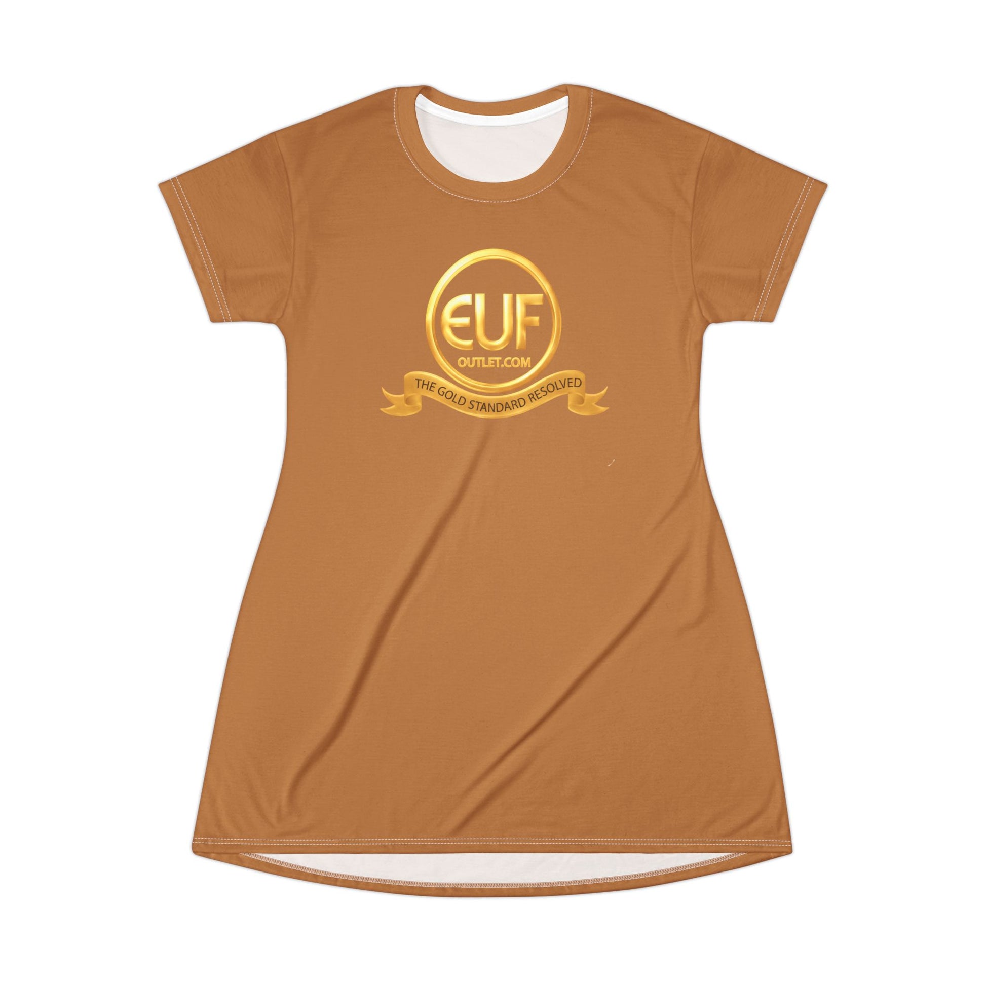 ™E U F Outlet™ .. : ™The Gold Standard Resolved™ : Premium T-Shirt Dress