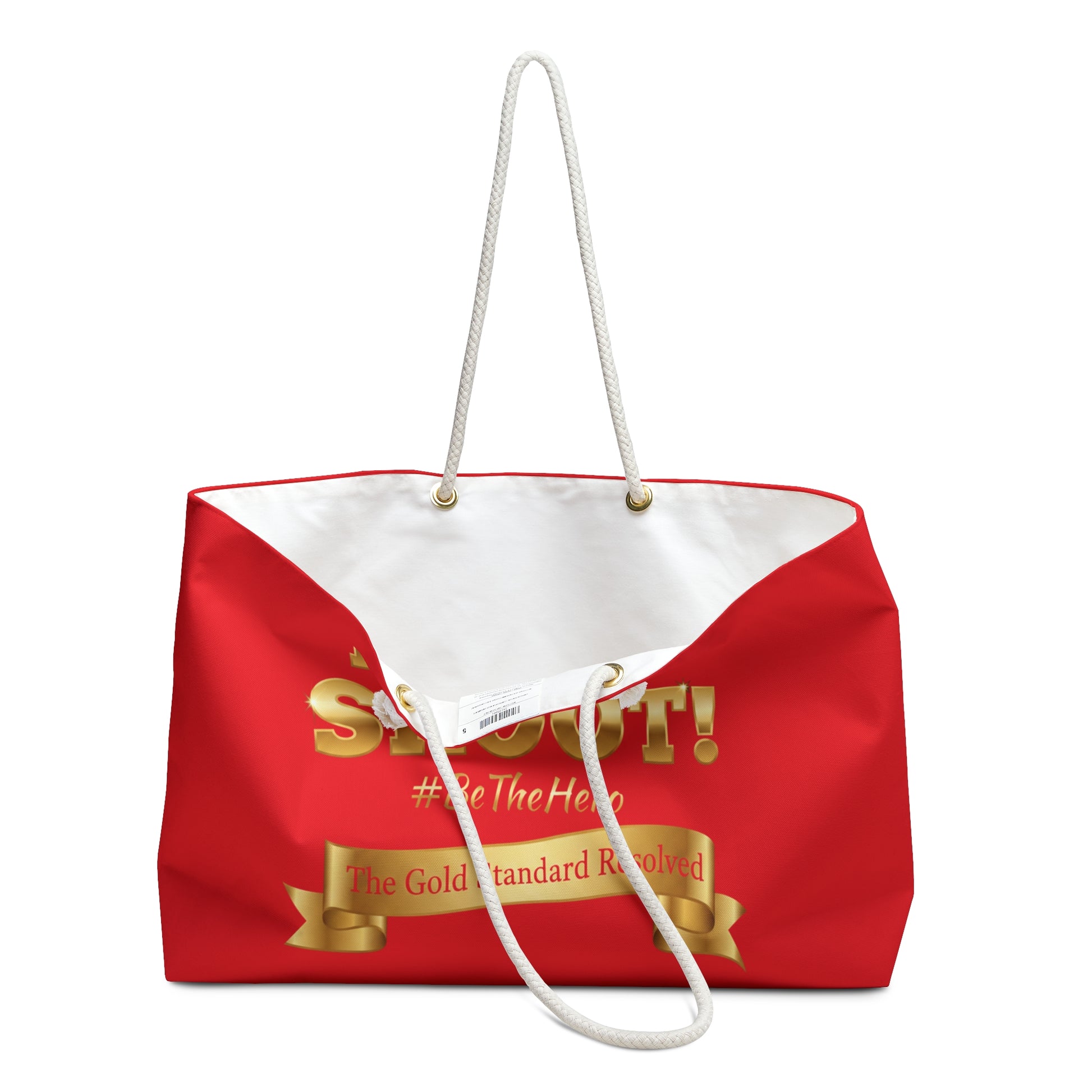 ™ E U F Outlet™ .. : ™The Gold Standard Resolved™ : DON'T SHOOT Premium Weekender Bag
