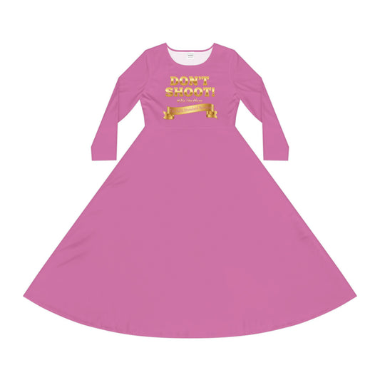 ™ E U F Outlet™ .. : ™The Gold Standard Resolved™ : DON'T SHOOT PREMIUM CUSTOM DANCE DRESS