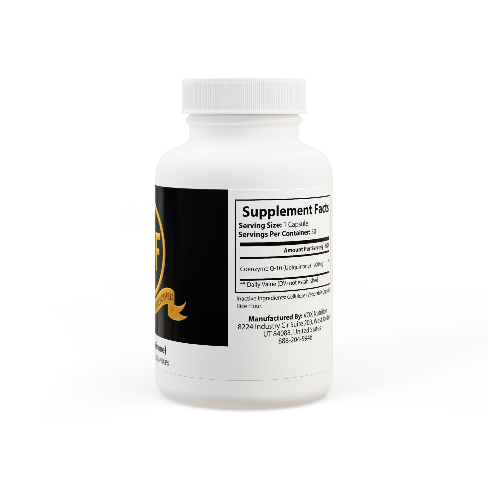 ™The Gold Standard Resolved™: CoQ10 Ubiquinone Supplement (30 Capsules) is a vital mental investment that powers your cellular energy, providing the sustained stamina needed to outwork the competition and secure your financial stability. Unlike old shelf stock that loses its spark, we make a fresh bottle just for you when you place your order at the EUF Outlet to meet your gold standards.