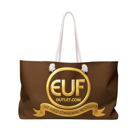 ™E U F Outlet™ .. : ™The Gold Standard Resolved™ : Premium Spacious Weekender Bag