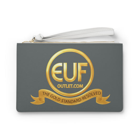 ™E U F Outlet™ .. : ™The Gold Standard Resolved™ : Premium Saffiano-Finish Clutch