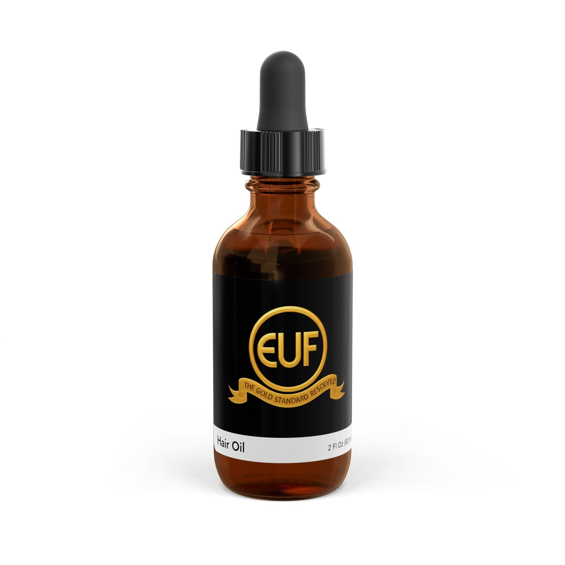 ™The Gold Standard Resolved™: Hair Oil (2oz)™ — Specialty Grade High-Performance Asset from EUF Outlet. Stop paying $200 for a bottle that have been sitting on a Shelf forever losing its potency. When you order we make a fresh bottle just for you.