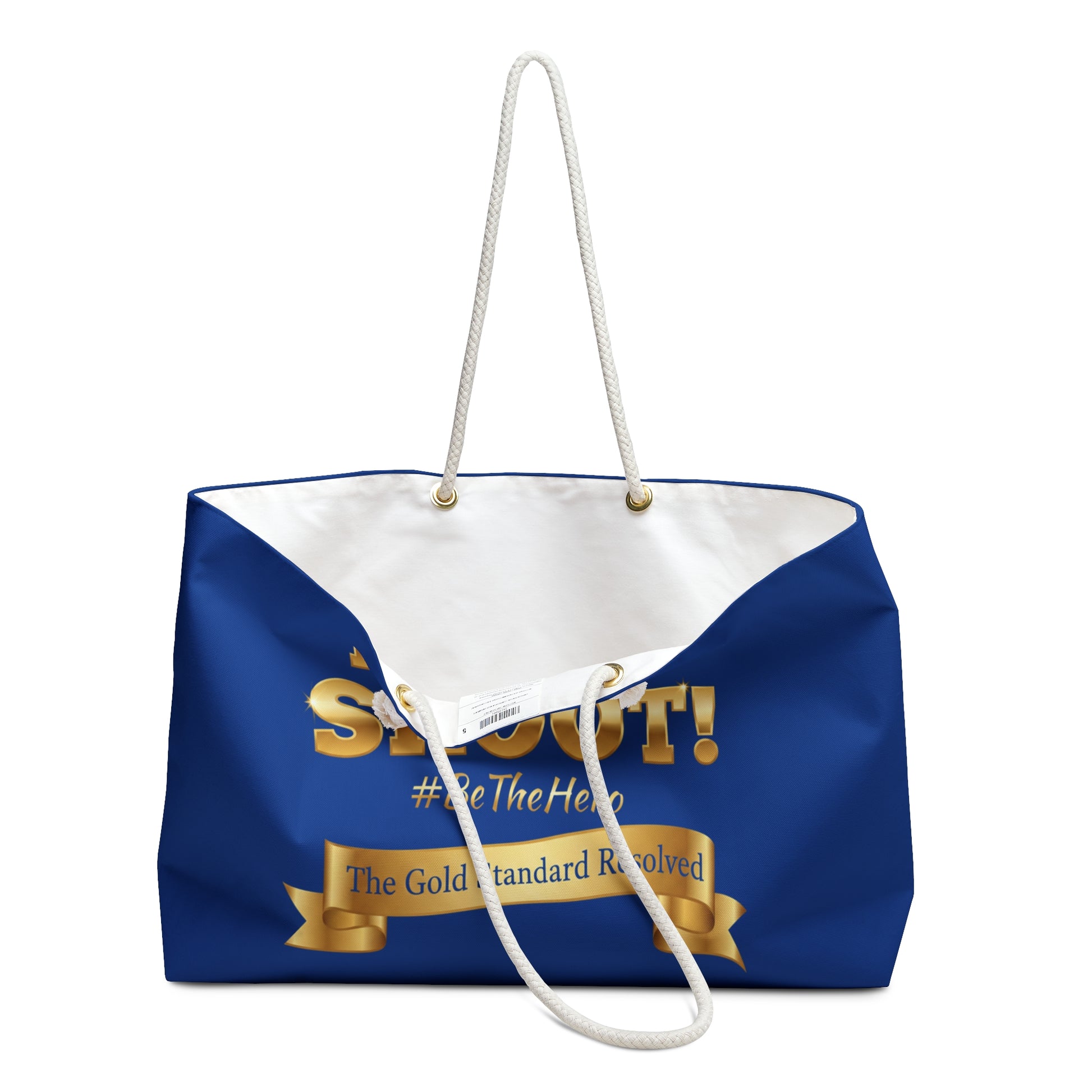 ™ E U F Outlet™ .. : ™The Gold Standard Resolved™ : DON'T SHOOT Premium Weekender Bag