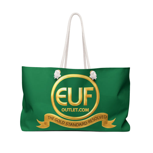 ™E U F Outlet™ .. : ™The Gold Standard Resolved™ : Premium Spacious Weekender Bag