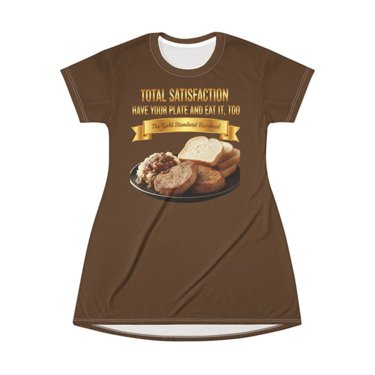 ™ E U F Outlet™ .. : ™The Gold Standard Resolved™ : FOOD FASHION PREMIUM T-SHIRT DRESS