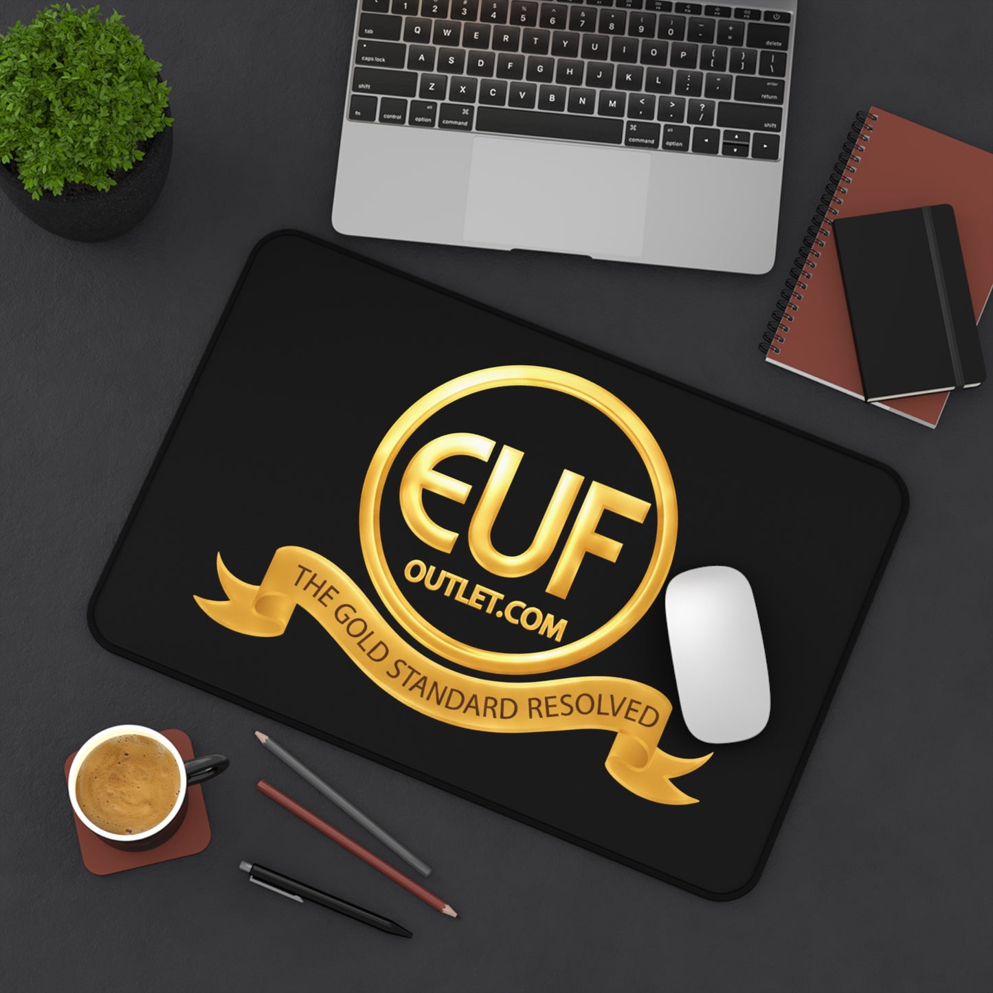 ™E U F Outlet™ .. : ™The Gold Standard Resolved™ : Premium Desk Mat