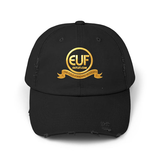 ™E U F Outlet™ .. : ™The Gold Standard Resolved™ : Premium Distressed Vintage Cap