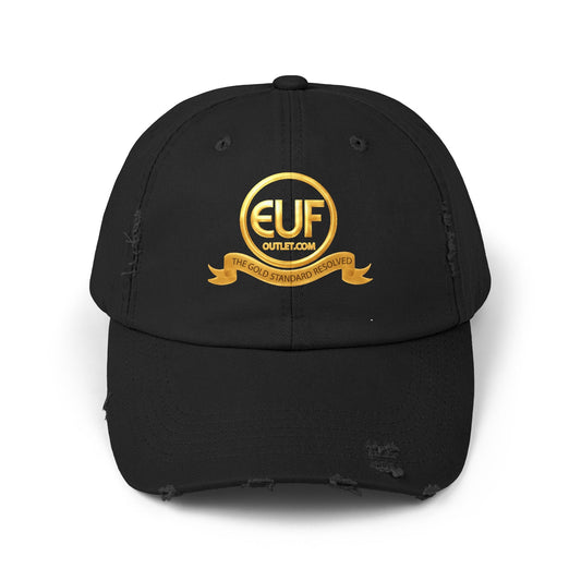 ™E U F Outlet™ .. : ™The Gold Standard Resolved™ : Premium Distressed Vintage Cap