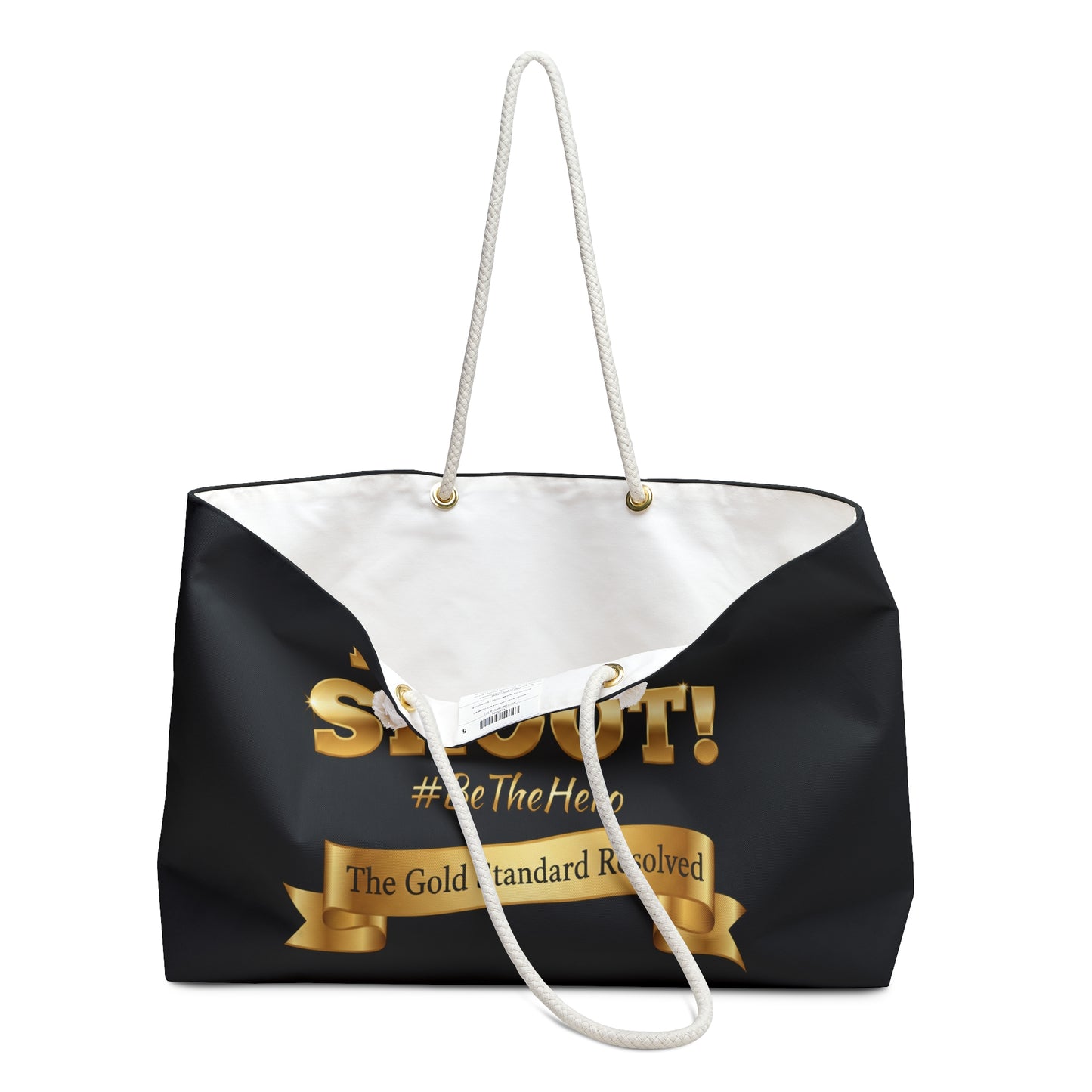™ E U F Outlet™ .. : ™The Gold Standard Resolved™ : DON'T SHOOT Premium Weekender Bag