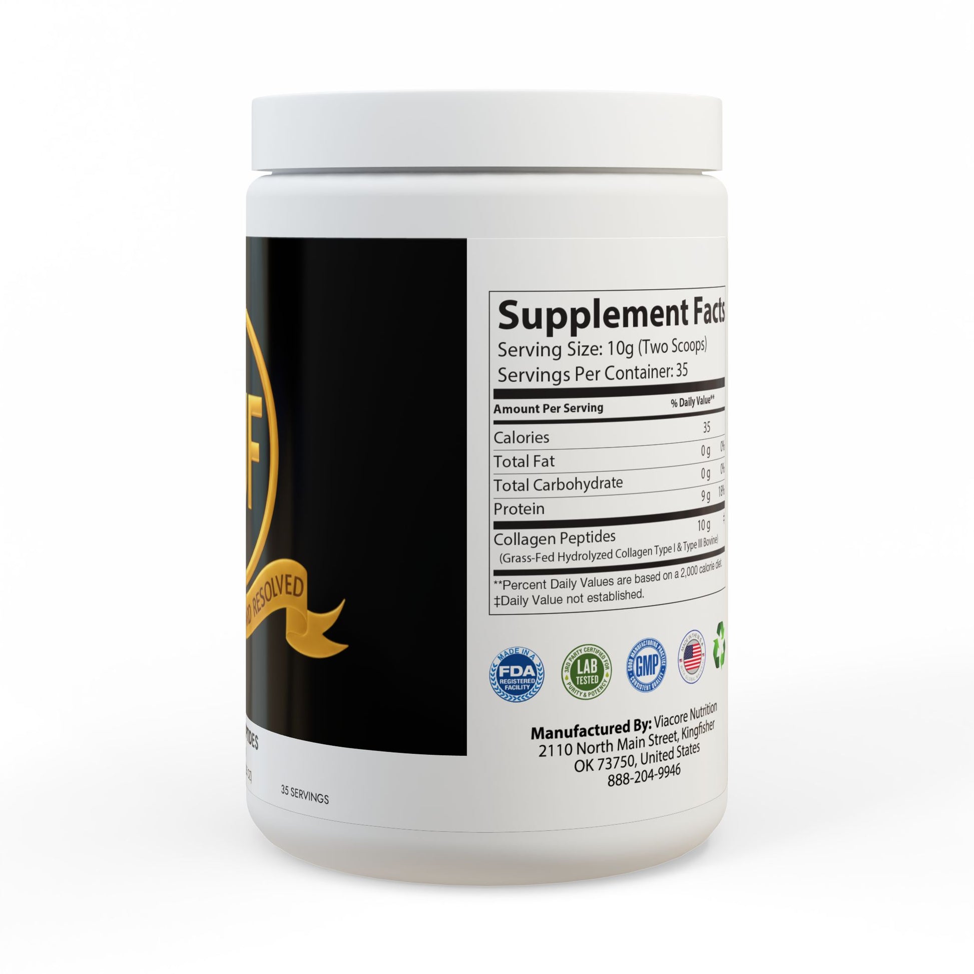 ™The Gold Standard Resolved™: Collagen Type I & III Supplement (350g, 12.3oz) is a vital mental investment designed to stop structural drag and support gut integrity. This ensures the peak mental stability required to reach your financial goals. Unlike old shelf stock losing its potency, we make you a fresh batch when you place an order at the ™EUF Outlet: to meet your gold standards for a more financially stable life.