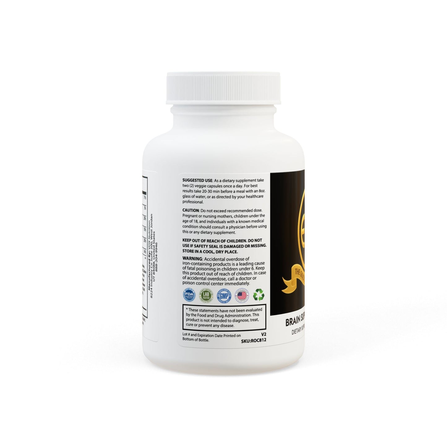 ™The Gold Standard Resolved™: Elite Brain Support Supplement (60 Capsules) is a high-yield mental investment designed to eliminate brain fog and optimize cognitive function. This ensures the peak mental stability required to reach your financial goals. Unlike old shelf stock losing its potency, we make you a fresh bottle when you place an order at the EUF Outlet to meet your gold standards for a more financially stable life.