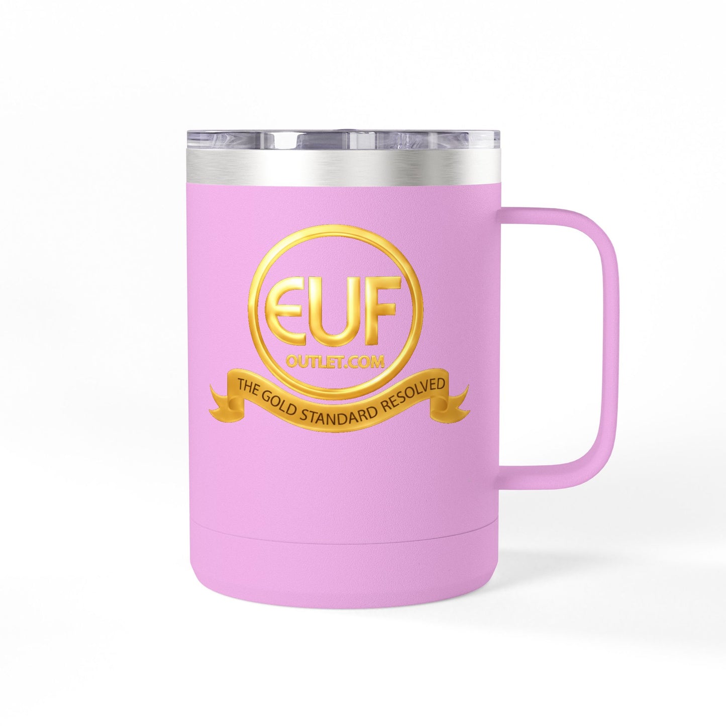 ™E U F Outlet™ .. : ™The Gold Standard Resolved™ : Premium Coffee Travel Mug