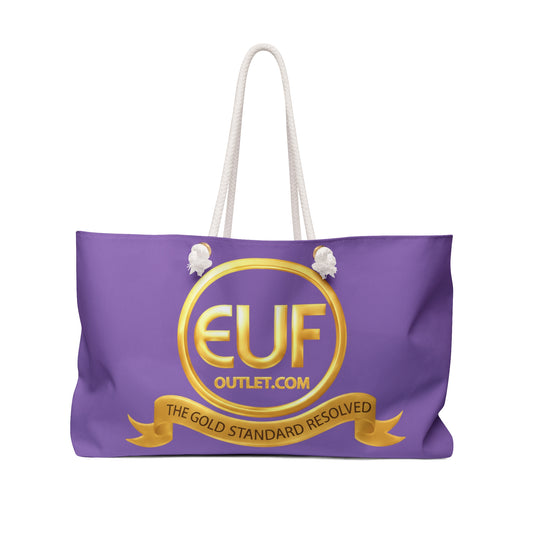 ™E U F Outlet™ .. : ™The Gold Standard Resolved™ : Premium Spacious Weekender Bag