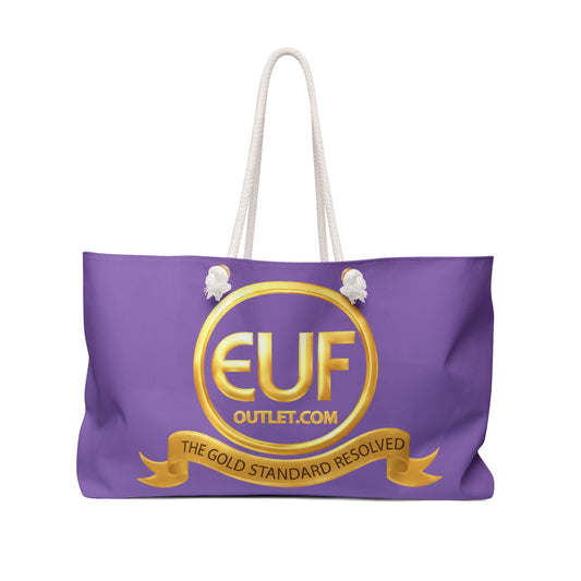 ™E U F Outlet™ .. : ™The Gold Standard Resolved™ : Premium Spacious Weekender Bag