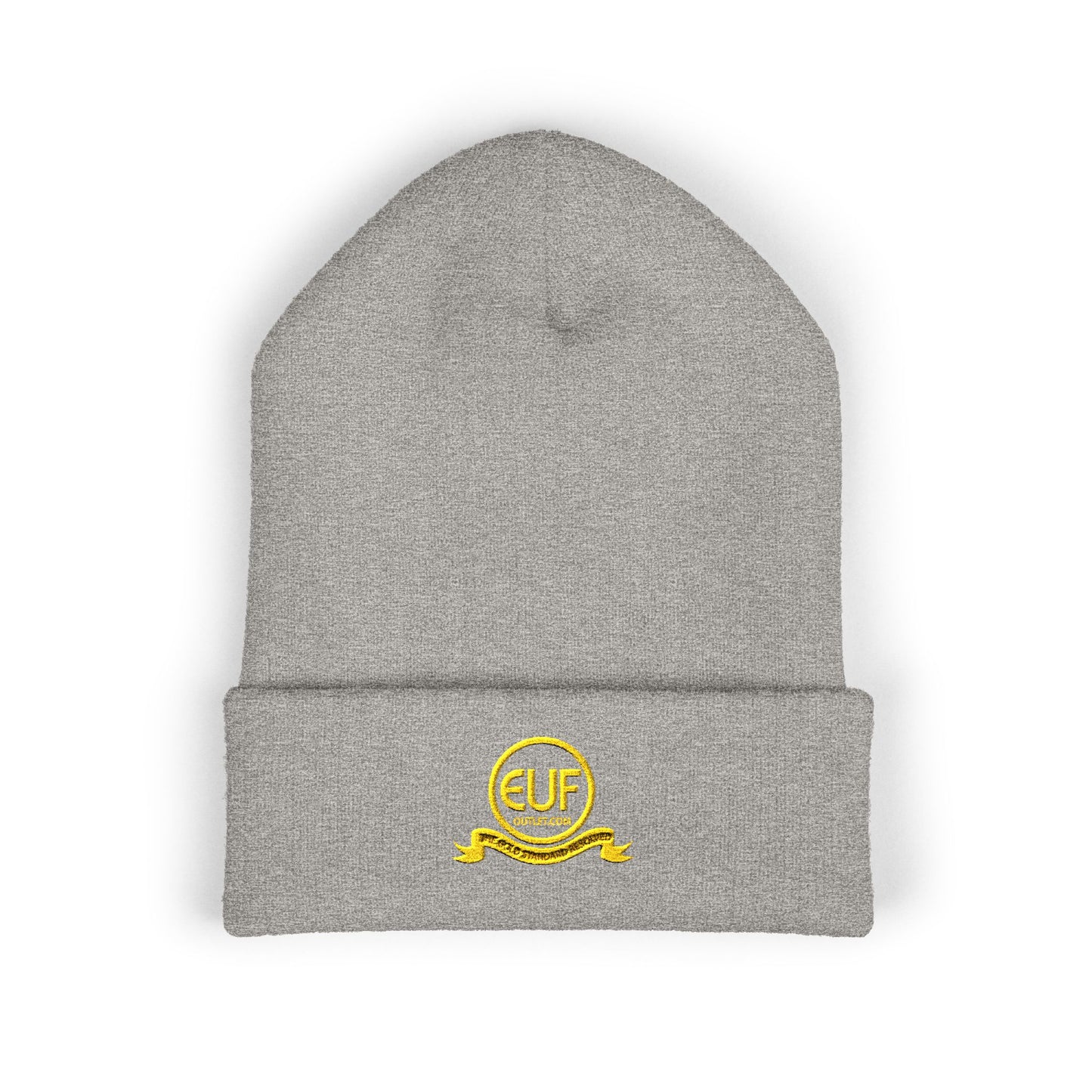 ™E U F Outlet™ .. : ™The Gold Standard Resolved™ : Premium Cuffed Beanie