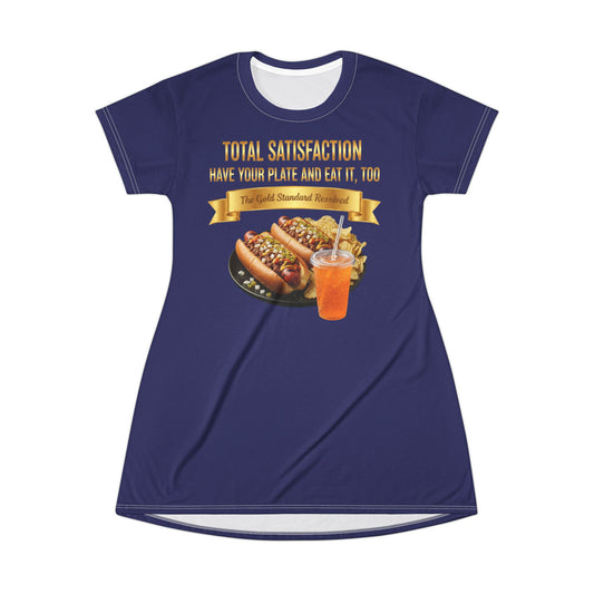™ E U F Outlet™ .. : ™The Gold Standard Resolved™ : FOOD FASHION PREMIUM T-SHIRT DRESS