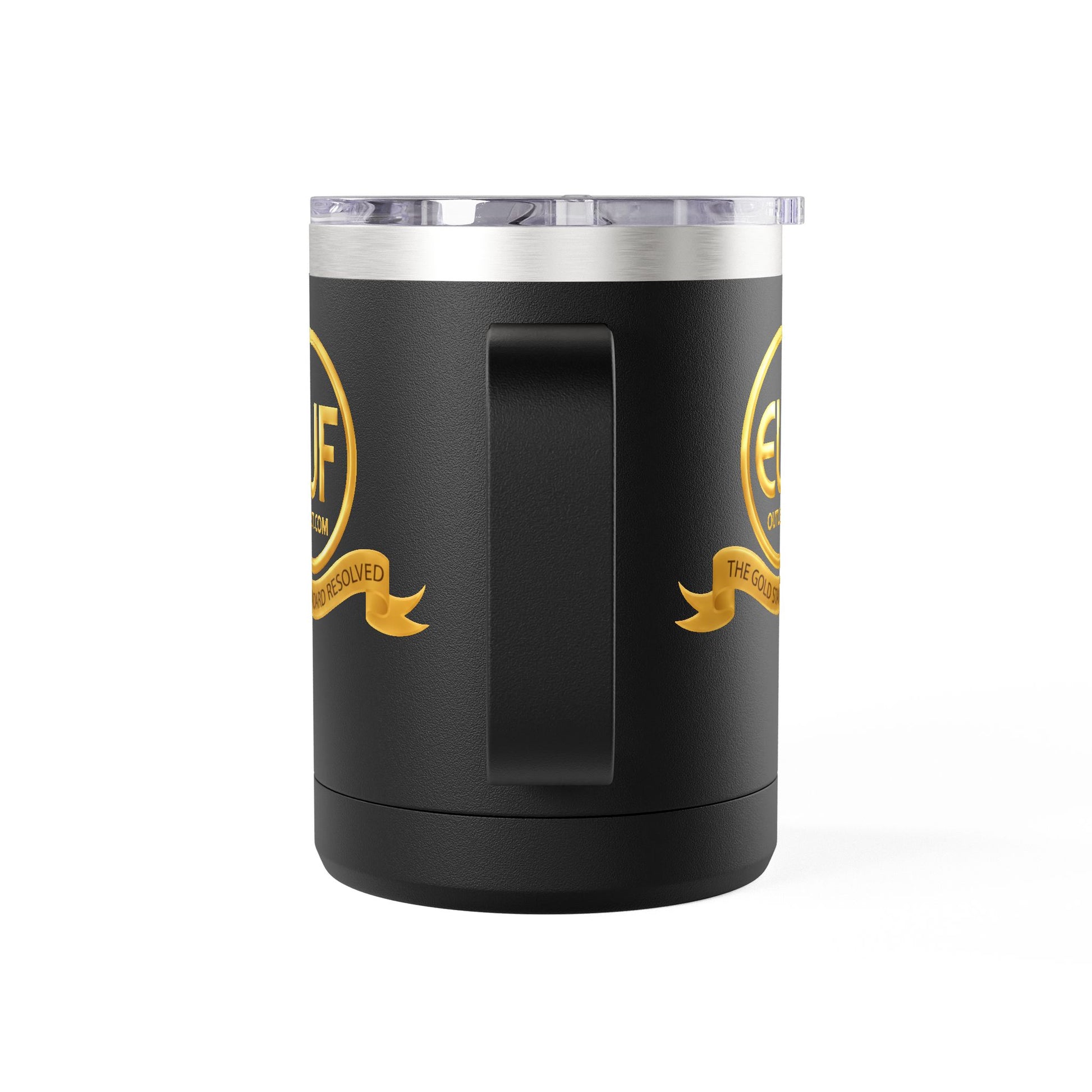 ™E U F Outlet™ .. : ™The Gold Standard Resolved™ : Premium Coffee Travel Mug