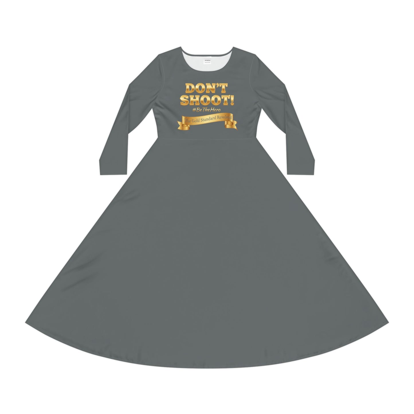 ™ E U F Outlet™ .. : ™The Gold Standard Resolved™ : DON'T SHOOT PREMIUM CUSTOM DANCE DRESS