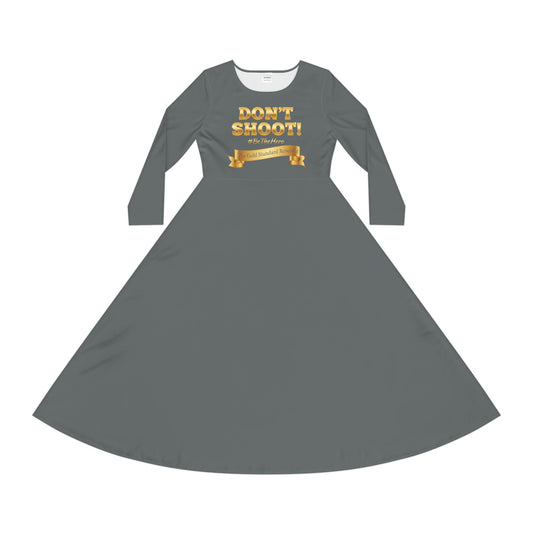 ™ E U F Outlet™ .. : ™The Gold Standard Resolved™ : DON'T SHOOT PREMIUM CUSTOM DANCE DRESS