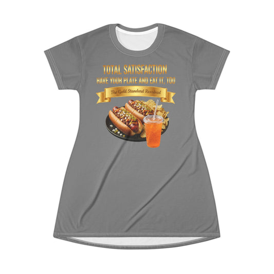 ™ E U F Outlet™ .. : ™The Gold Standard Resolved™ : FOOD FASHION PREMIUM T-SHIRT DRESS