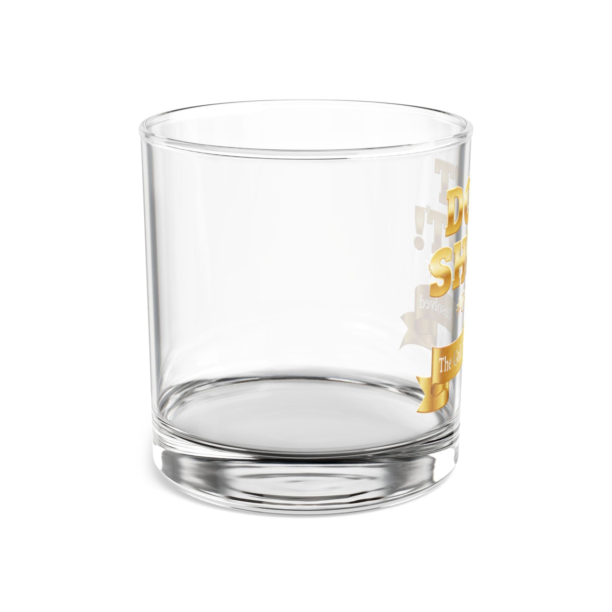 ™ E U F Outlet™ .. : ™The Gold Standard Resolved™ : DON'T SHOOT #BeTheHero Premium 10oz Rocks Glass