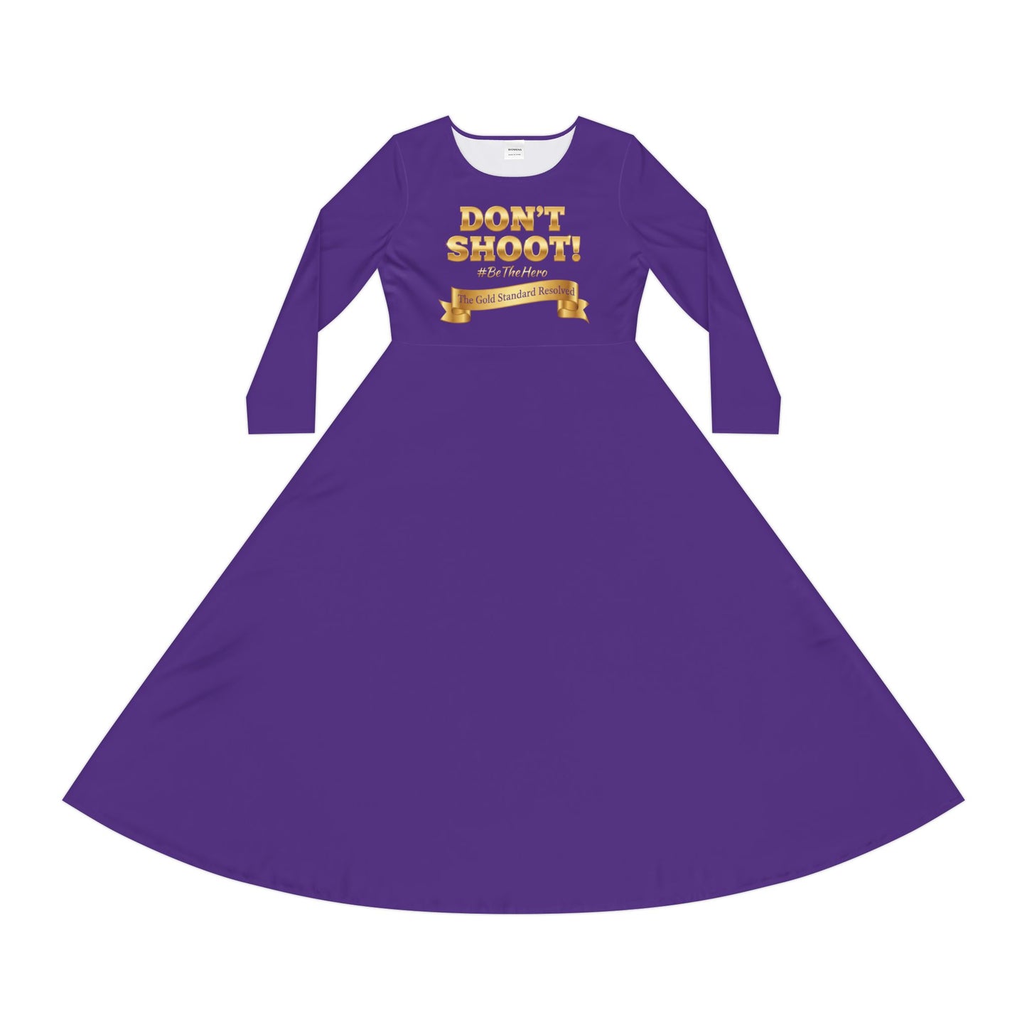 ™ E U F Outlet™ .. : ™The Gold Standard Resolved™ : DON'T SHOOT PREMIUM CUSTOM DANCE DRESS
