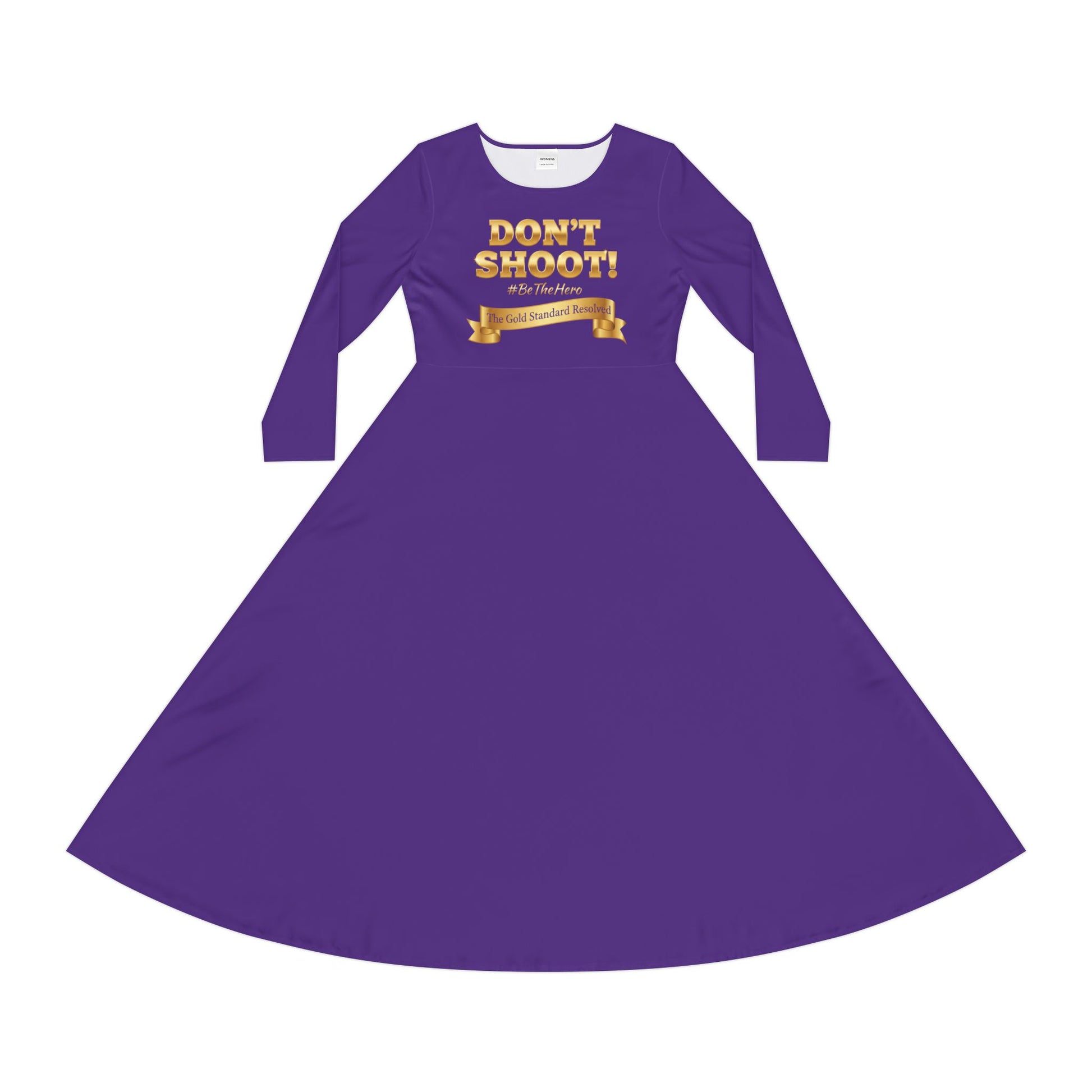 ™ E U F Outlet™ .. : ™The Gold Standard Resolved™ : DON'T SHOOT PREMIUM CUSTOM DANCE DRESS