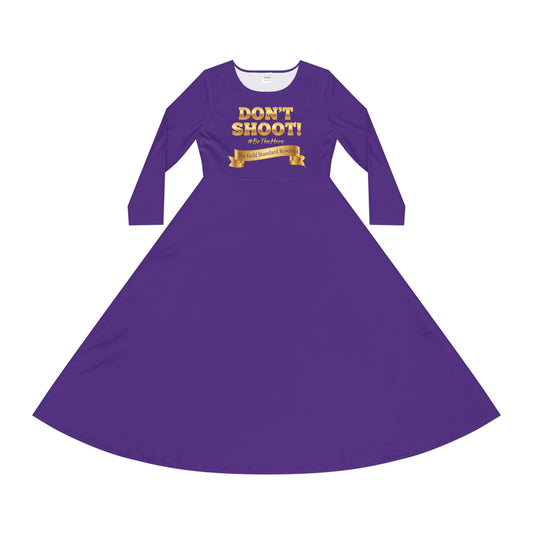 ™ E U F Outlet™ .. : ™The Gold Standard Resolved™ : DON'T SHOOT PREMIUM CUSTOM DANCE DRESS