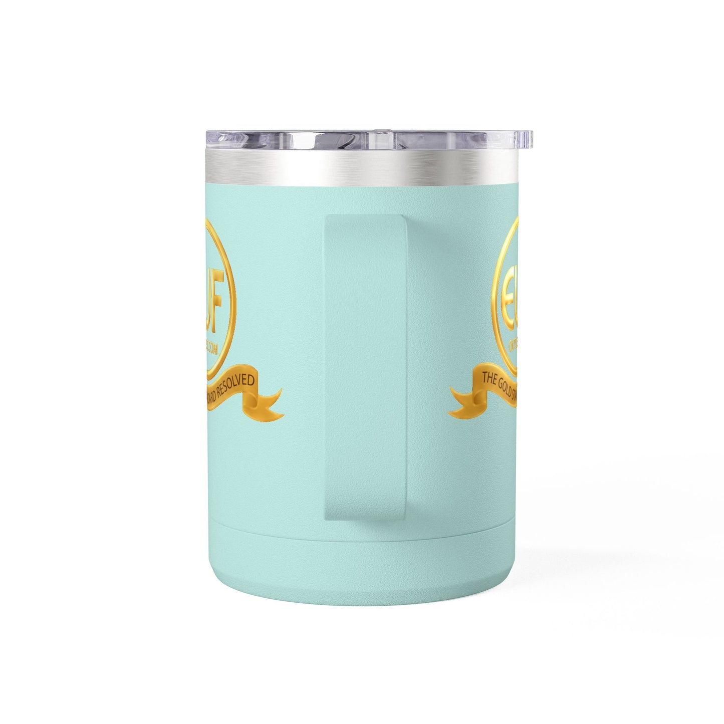 ™E U F Outlet™ .. : ™The Gold Standard Resolved™ : Premium Coffee Travel Mug