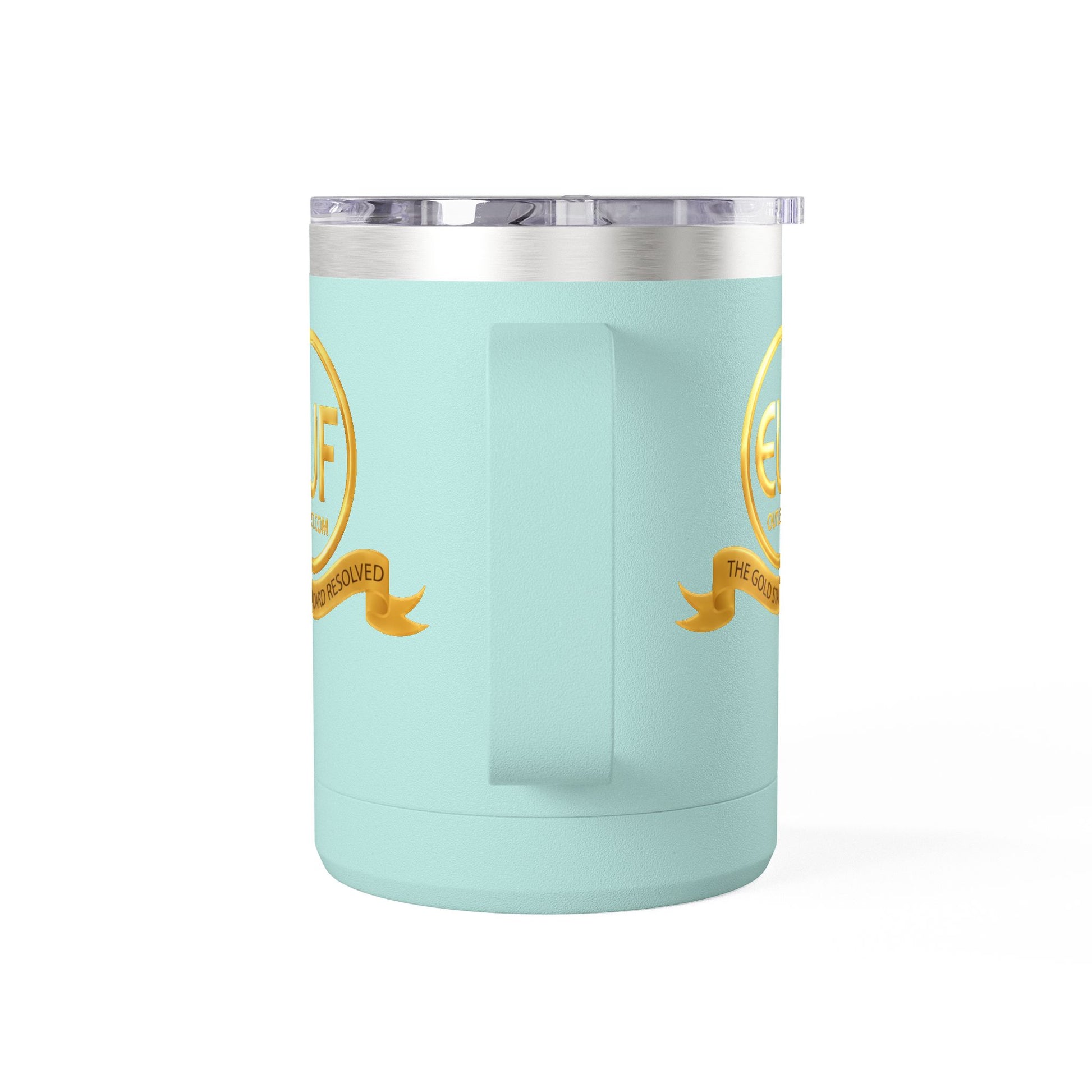 ™E U F Outlet™ .. : ™The Gold Standard Resolved™ : Premium Coffee Travel Mug